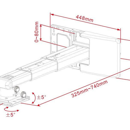 Multibrackets M Projector Mount Short Throw Deluxe 300-700 Medium