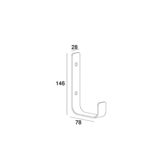 Multibrackets M Public Display Stand Cable Hooks Silver