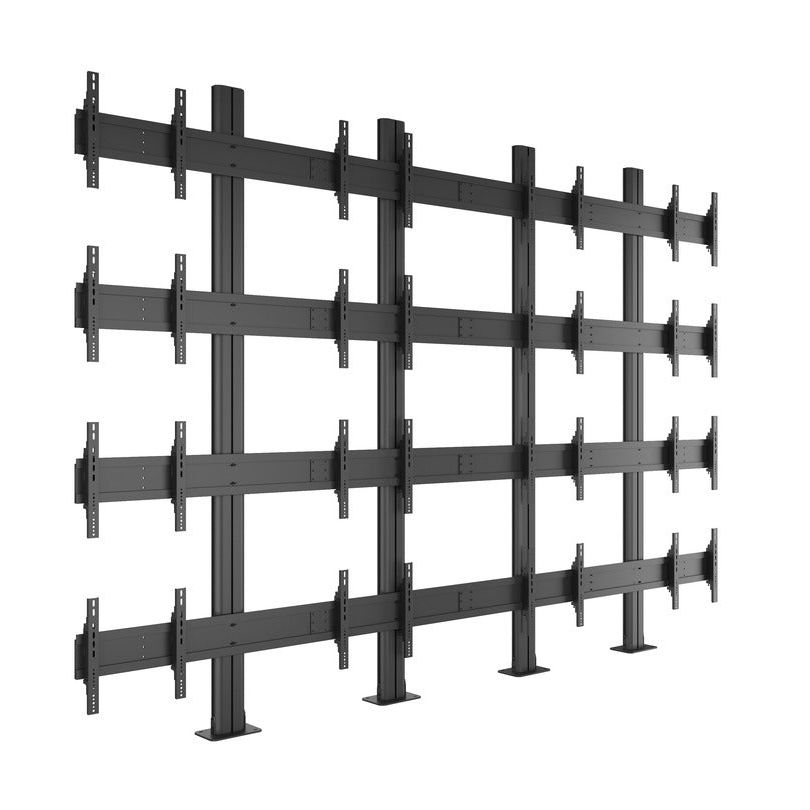 Multibrackets M Public Video Wall Stand 16-Screens 40-55'' Black
