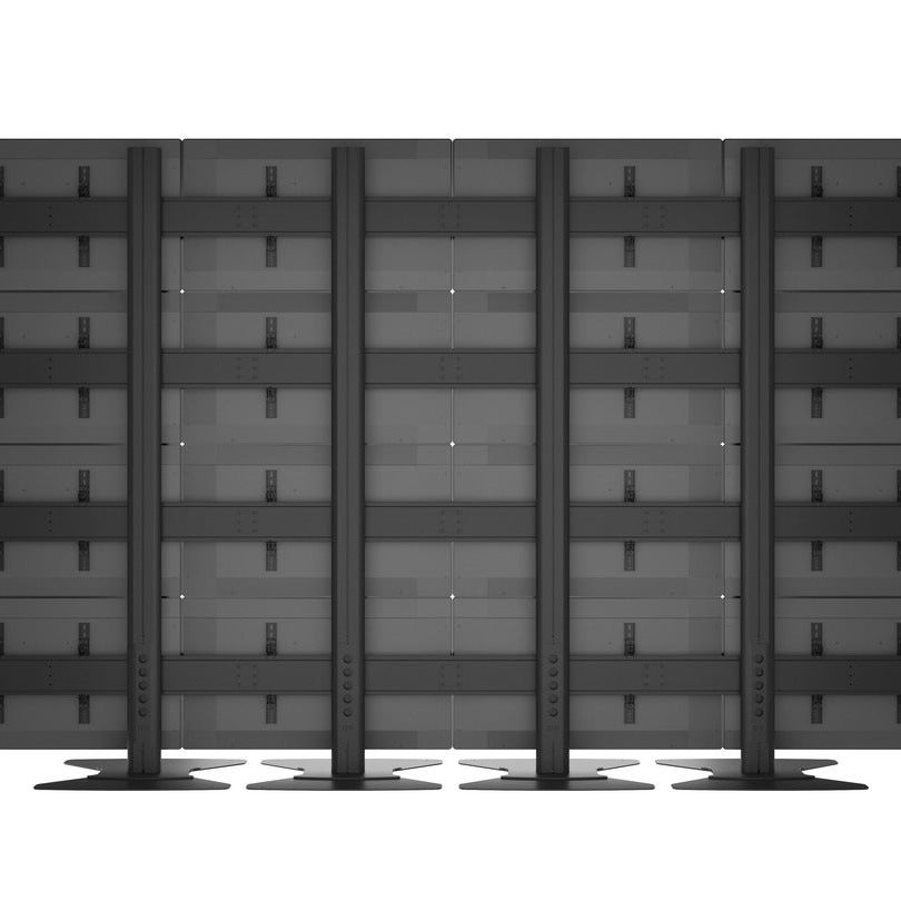 Multibrackets M Public Video Wall Stand 16-Screens 40-55'' Black