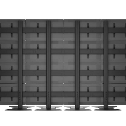 Multibrackets M Public Video Wall Stand 16-Screens 40-55'' Black