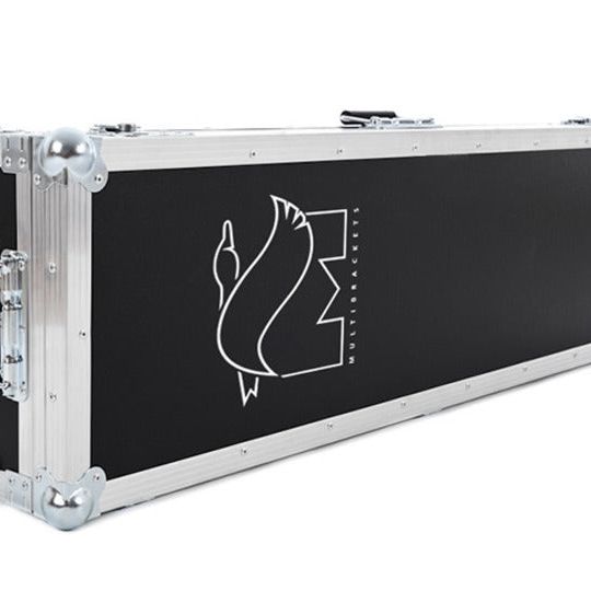 Multibrackets M Public Display Stand 180 Dual Pillar Floorbase, Flight Case