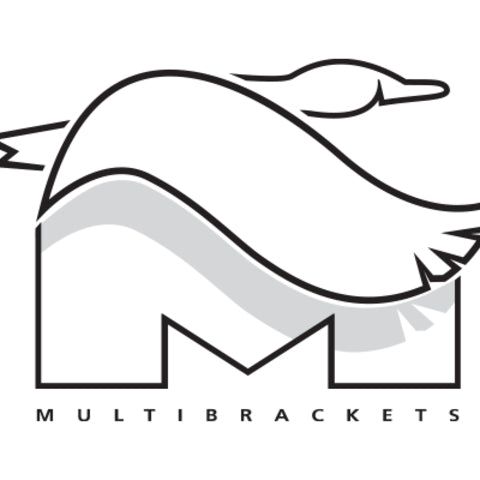 Multibrackets M Public Display Stand 180 Dual Pillar Floorbase, Flight Case