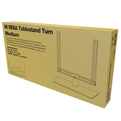 Multibrackets M VESA Tablestand Turn Black Medium MAX 400x400