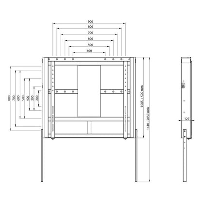 Multibrackets M Motorized Wallmount 160 kg White SD