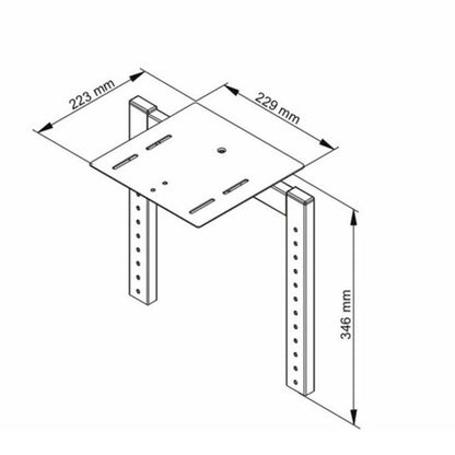 Multibrackets M Camera Holder Motorized Mount White HD/SD
