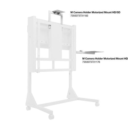 Multibrackets M Computer Shelf Motorized Mount White HD/SD