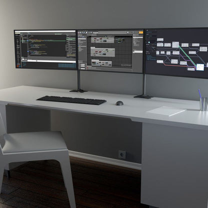 Multibrackets M VESA Desktopmount Triple Stand 24''-32''