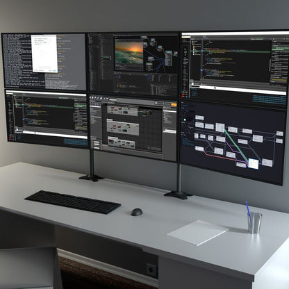 Multibrackets M VESA Desktopmount Triple Stand 24''-32'' Expansion Kit