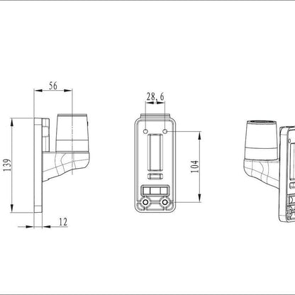 Multibrackets M Wall Adapter Basic White