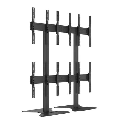 Multibrackets M Public Video Wall Stand Portrait 6-Screens 40-55'' Black