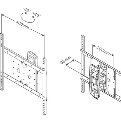 Multibrackets M VESA Flexarm Tilt & Turn I
