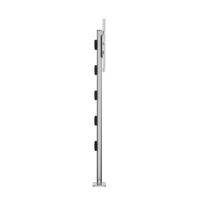 Multibrackets M Display Stand 180 Single Silver w. Floormount