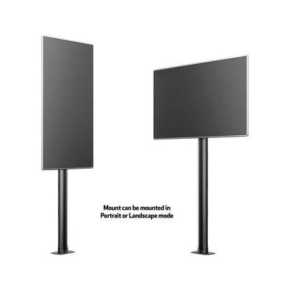 Multibrackets M Display Stand 180 Single Black w. Floormount