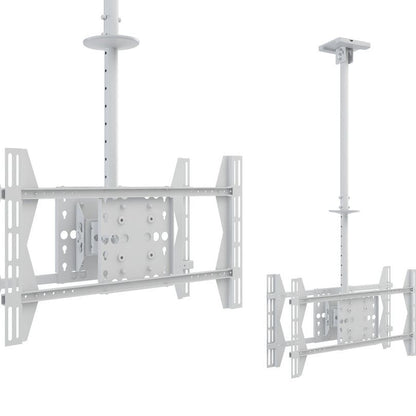 Multibrackets M Public Ceilingmount Large Back to Back White 3000