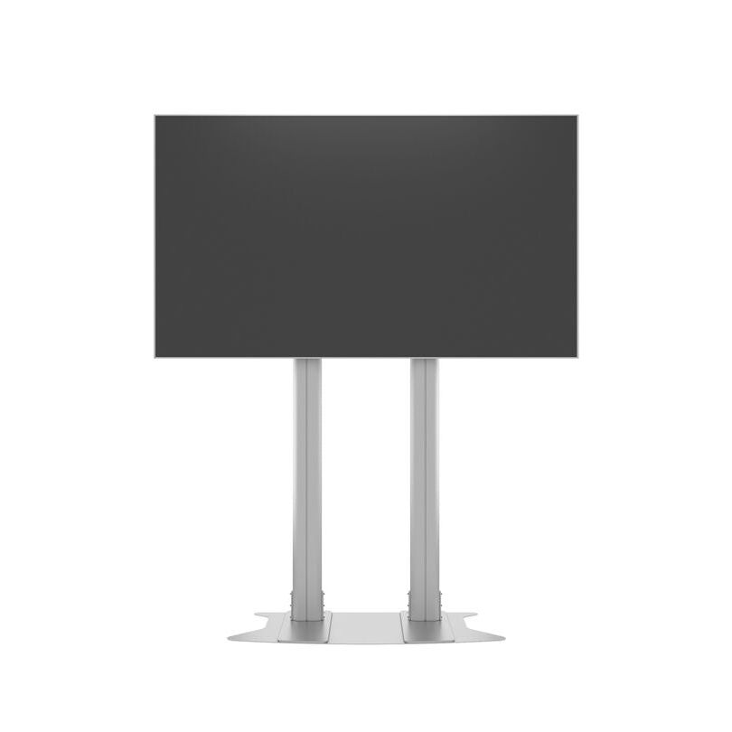 Multibrackets M Public Display Stand 210 Dual Pillar Floorbase Silver