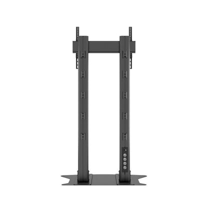 Multibrackets M Public Display Stand 210 Dual Pillar Floorbase Black