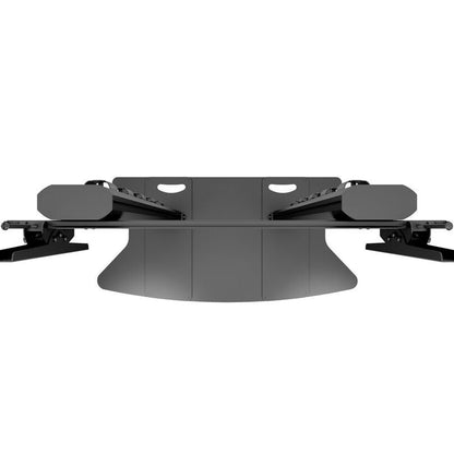Multibrackets M Public Display Stand 210 Dual Pillar Floorbase Black