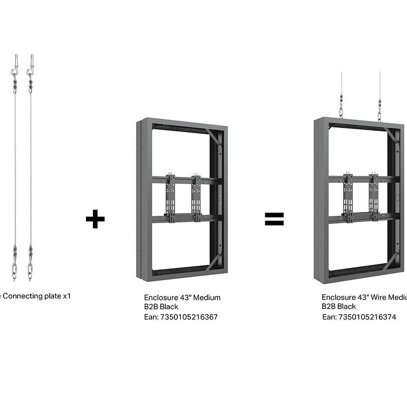 Multibrackets M Pro Series - Enclosure B2B Wire Kit