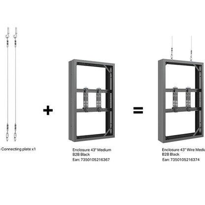 Multibrackets M Pro Series - Enclosure B2B Wire Kit