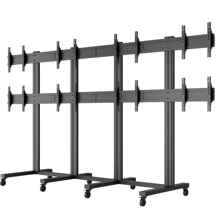 Multibrackets M Public Video Wall Stand 8-Screens 40-55'' Black