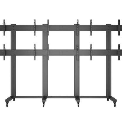 Multibrackets M Public Video Wall Stand 8-Screens 40-55'' Black
