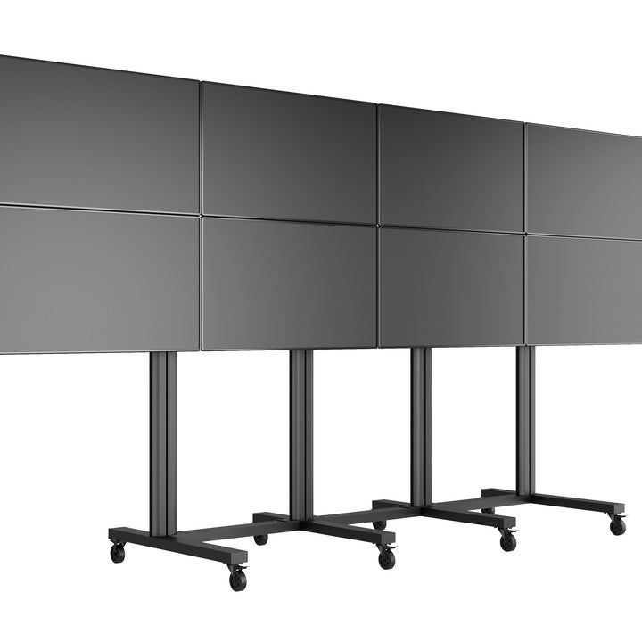 Multibrackets M Public Video Wall Stand 8-Screens 40-55'' Black