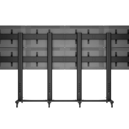 Multibrackets M Public Video Wall Stand 8-Screens 40-55'' Black