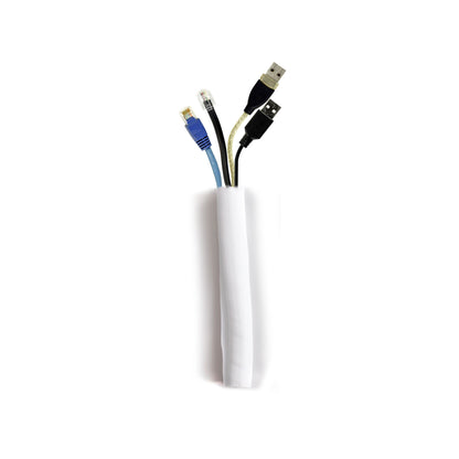 Multibrackets M Universal Cable Sock Self Wrapping 25mm White 25m