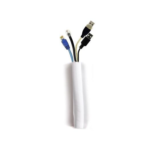 Multibrackets M Universal Cable Sock Self Wrapping 25mm White 25m