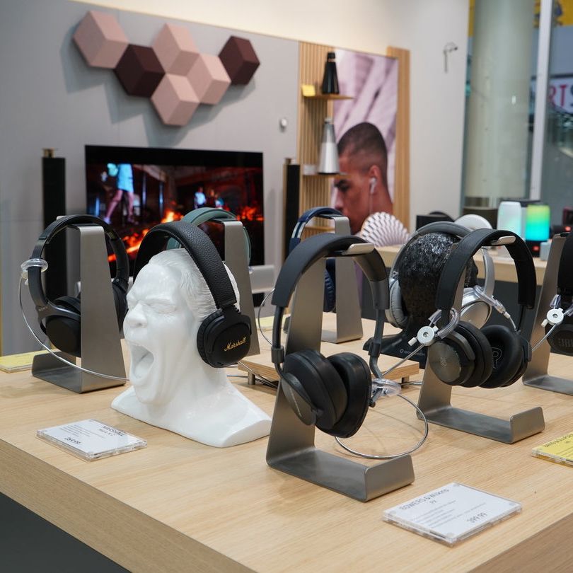 Multibrackets M Headset Holder Table stand Brass