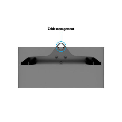 Multibrackets M VESA Tablestand Turn Black Small MAX 300x300