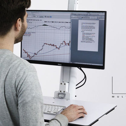 Multibrackets M Easy Stand Desktop Silver