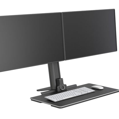 Multibrackets M Easy Stand Dual Monitor Mount Black