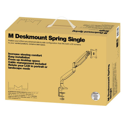 Multibrackets M Deskmount Gas Spring Single Silver