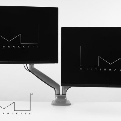 Multibrackets M Deskmount Gas Spring Dual Silver