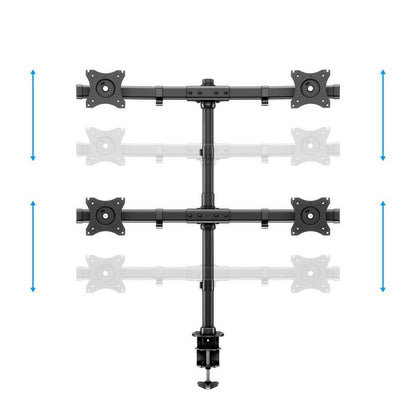 Multibrackets M Deskmount Basic Quad