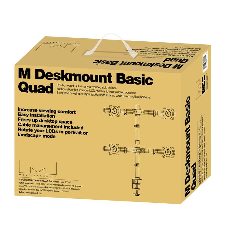 Multibrackets M Deskmount Basic Quad