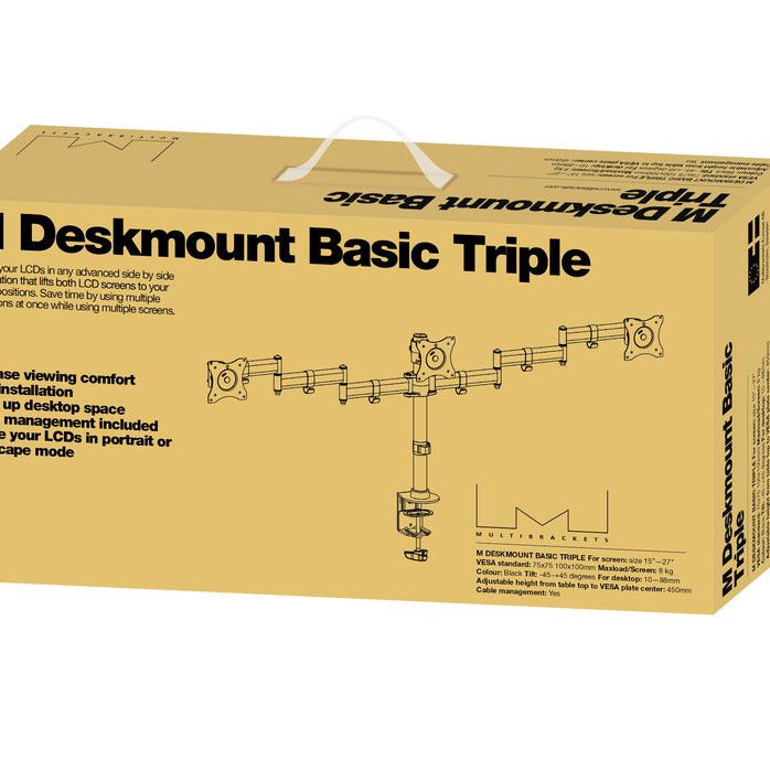 Multibrackets M Deskmount Basic Triple