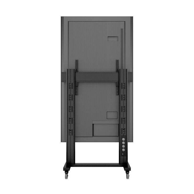 Multibrackets M Public Display Stand 180 Dual Pillar Wheelbase Black