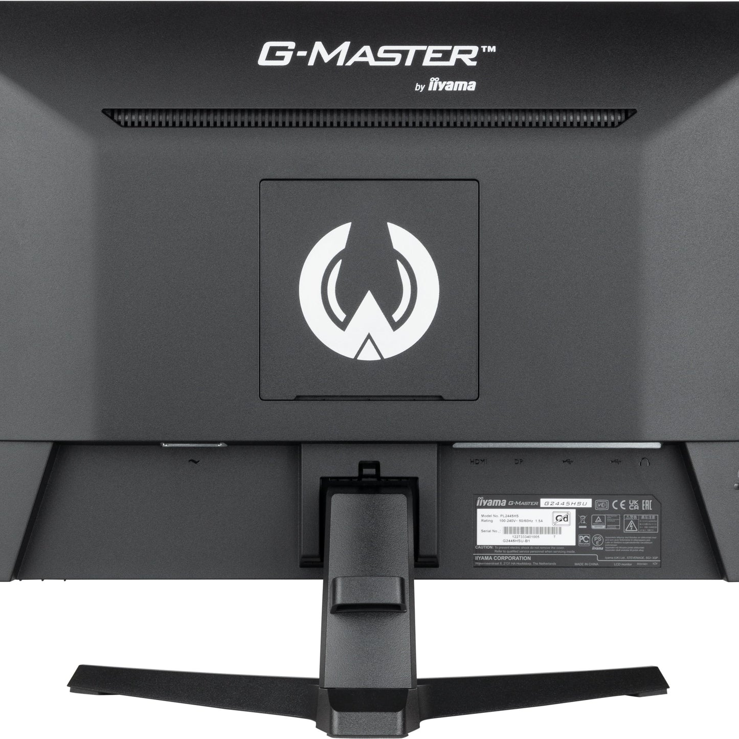 iiyama G-MASTER G2445HSU-B1 24" Monitor with IPS Panel Technology and 1ms MPRT