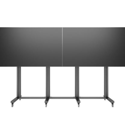 Multibrackets M Public Display Stand 210 Dual Screen 70"-110" Black