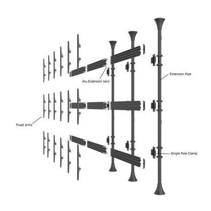 Multibrackets M Floor to Ceiling Mount Pro MBFC3U