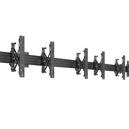 Multibrackets M Wallmount Pro MBW3X1U Push In Pop Out Black