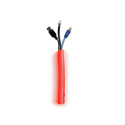 Multibrackets M Universal Cable Sock Self Wrapping 19mm Red 25m