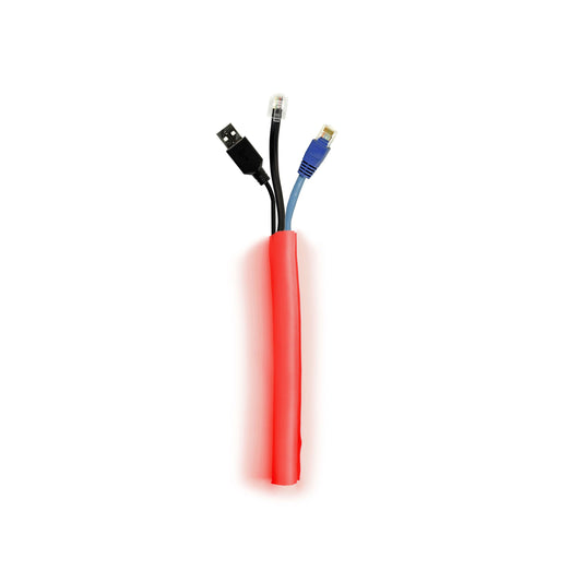 Multibrackets M Universal Cable Sock Self Wrapping 19mm Red 25m