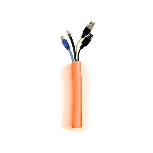 Multibrackets M Universal Cable Sock Self Wrapping 25mm Orange 25m