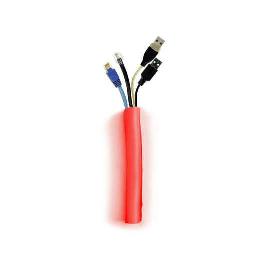 Multibrackets M Universal Cable Sock Self Wrapping 25mm Red 25m