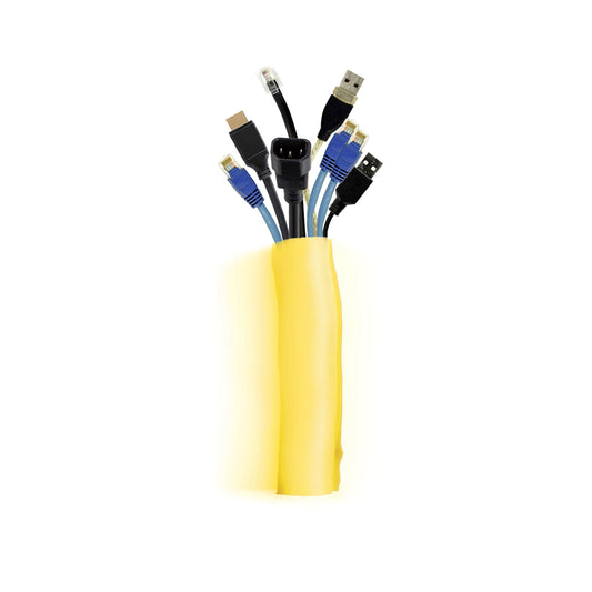 Multibrackets M Universal Cable Sock Self Wrapping 40mm Yellow 25m