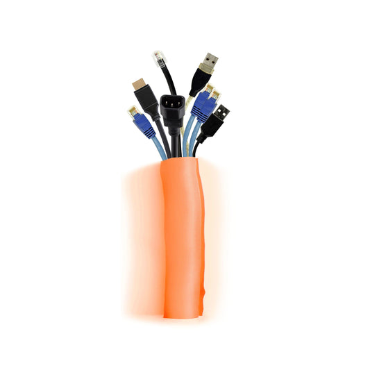 Multibrackets M Universal Cable Sock Self Wrapping 40mm Orange 25m